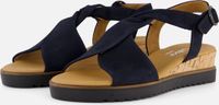 Gabor Sandalen blauw Suede Dames Maat 38