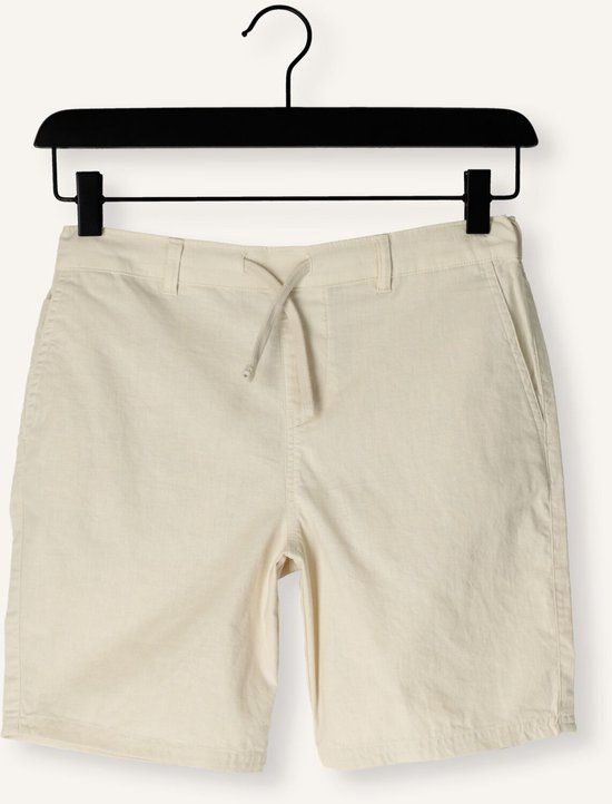 Lyle &amp; Scott Lyle & Scott Jongens Linen Blend Short Broeken - Ecru - Maat 134/140