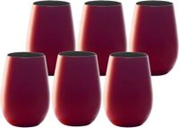 Stölzle Olympic Tumbler Rood / Zwart 465 ml