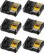 DeWALT Set van 6 laders, DCB1104-6 (12V/18V)