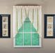 Today's Curtain Willow Faux Linnen Print Swag 96,5 cm Ivoor
