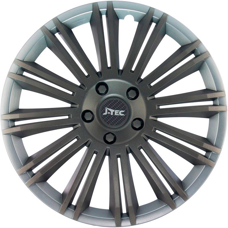 J-Tec set Discovery R 14-inch zilver/grijs (4-delig)