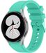 Strap-it Samsung Galaxy Watch 4 - 40mm siliconen band - aqua