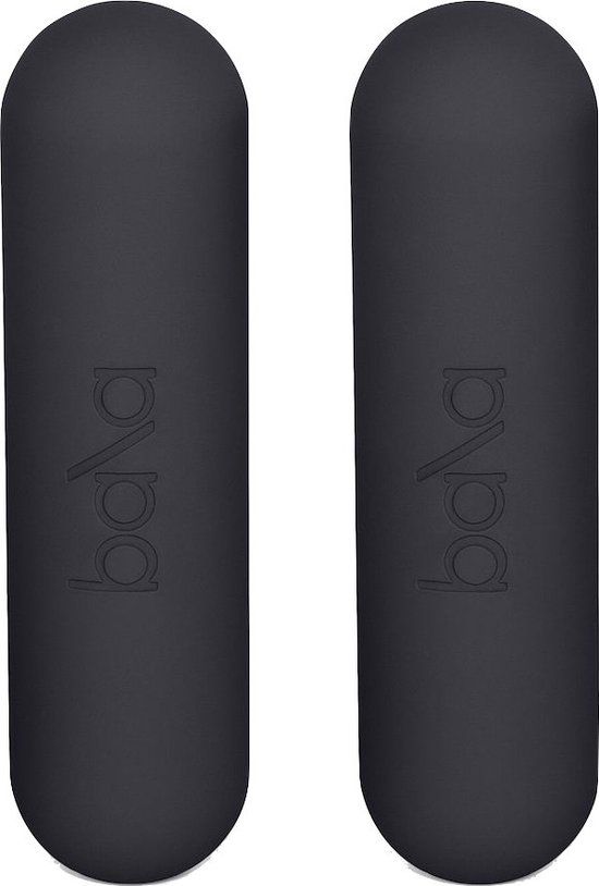 Bala Bars - Fitnessgewichten - 1.5kg - Zwart - Set van 2
