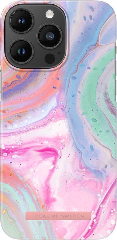 iDeal of Sweden Fashion Backcover - iPhone 14 Pro Max - Pastel Marble