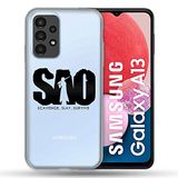 Transparante Samsung Galaxy A13 4G SAO Transparante Beschermhoes