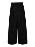 Apricot Getailleerde broek met wijde pijpen en plooien