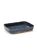Serax - merci la nouvelle table - ovenschaal - blauw/grijs - 2 stuks