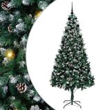 vidaXL - Kunstkerstboom - Groen - 210 cm