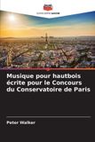 Musique Editions Notre Savoir Musique pour hautbois écrite pour le Concours du Conservatoire de Paris