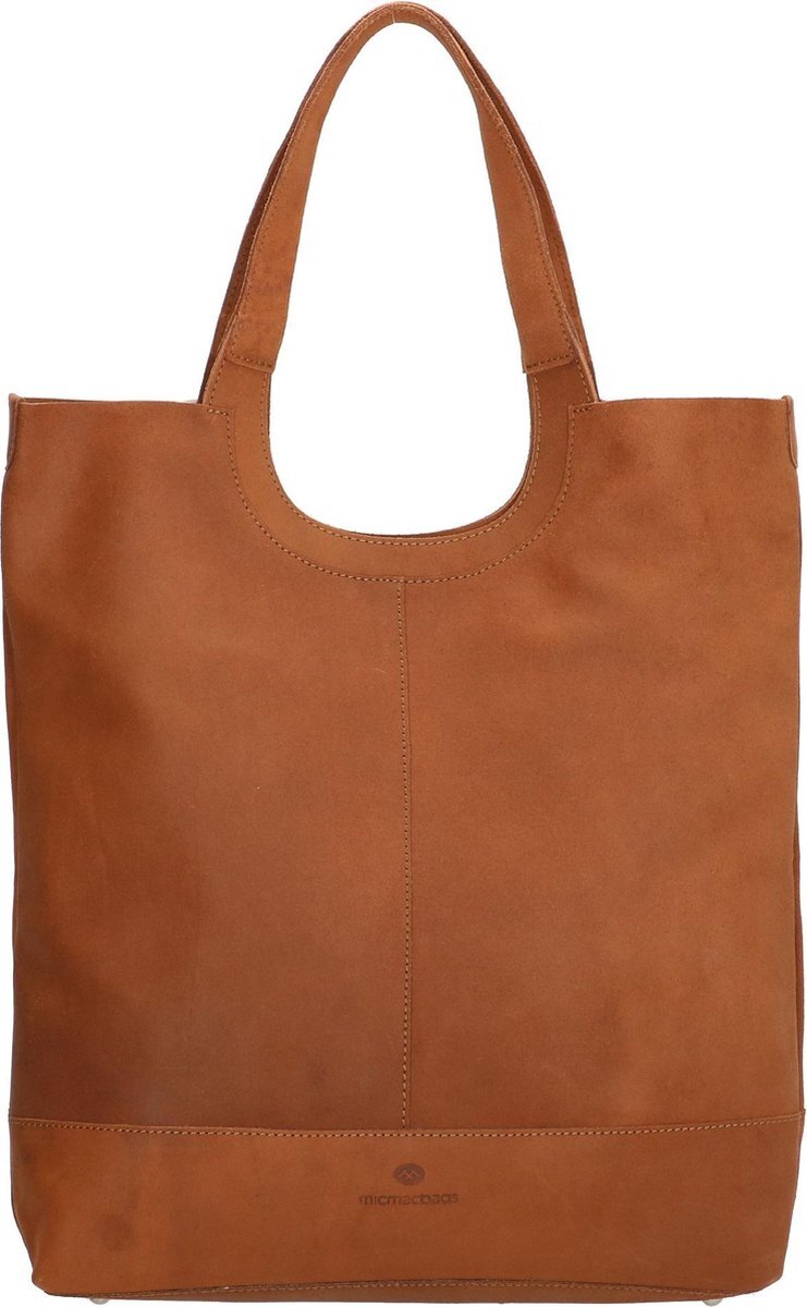 MicMacbags Bloomington Dames Shopper - Cognac