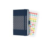 SIGEL J3204 Weekplanner Jolie 2023, ca. A6, donkerblauw, 2 pagina's = 1 week, 174 s.