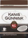 Kanis & Gunnink Dark Roast dosettes de café - 10 x 36 dosettes