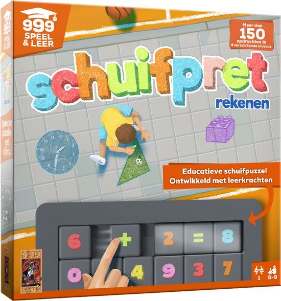 999 Games Schuifpret Rekenen Educatief Rekenspel