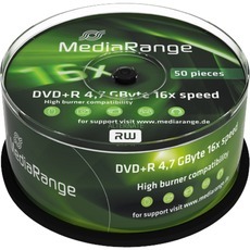 MediaRange DVD+R 4,7GB 16x SP(50