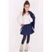 B.Nosy aansluitende longsleeve met ruches - offwhite