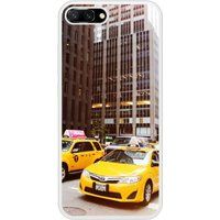 Honor Bedrukt siliconen hoesje compatibel met Honor 10 NY Taxi