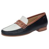 Sioux Rosikena dames loafer - Blauw multi - Maat 38