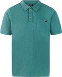 Protest PRTCharles Polo Homme Manches Courtes Poche Poitrine Coton Dark Teal S