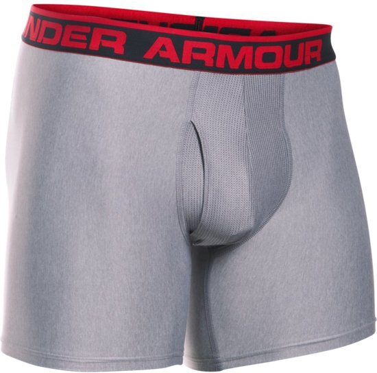 Under Armour The Original 6 BoxerJock Sportonderbroek - Heren - Maat S - True Gray Heather