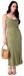 Guess Akilina Mouwloze Midi-jurk Pond Cypress M Vrouw