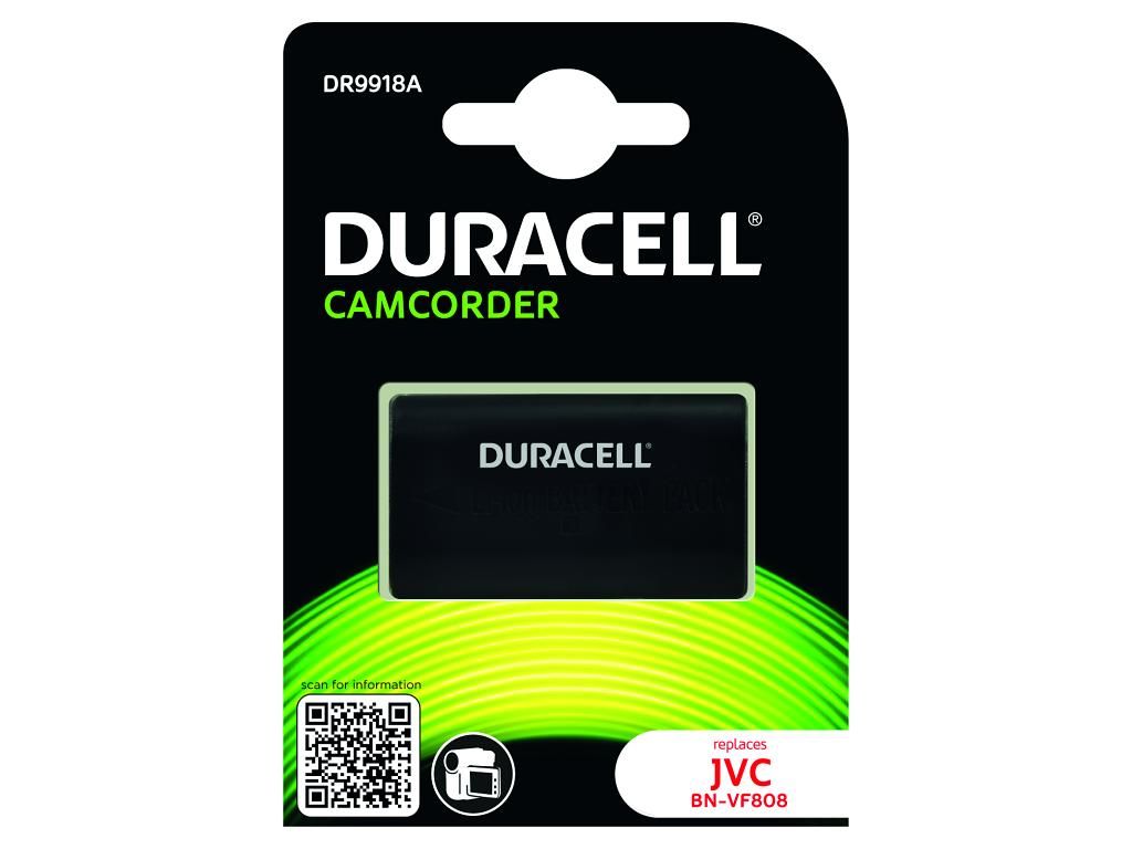 Duracell DR9918A Camcorder Battery - 750 mAh - 7.4 volt - Li-Ion