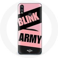 Maniacase Etui voor Huawei P20 Lite BTS ARMY Et Blackpink Blink Rose Noir