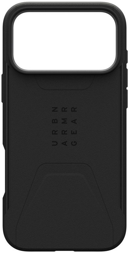 Urban Armor Gear Civilian Magsafe Case voor iPhone 17 Pro - Zwart