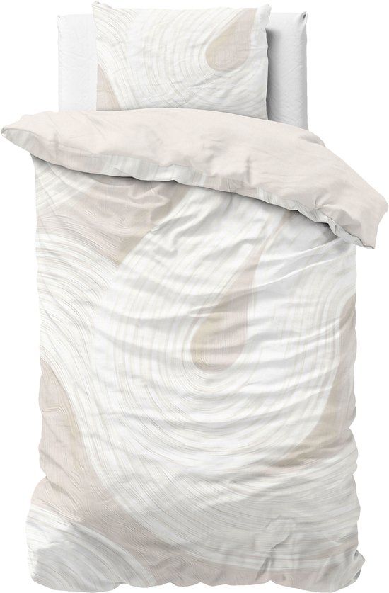 Sleeptime Meesie Dekbedovertrekset - Eenpersoons - 140x200/220 cm - Zand