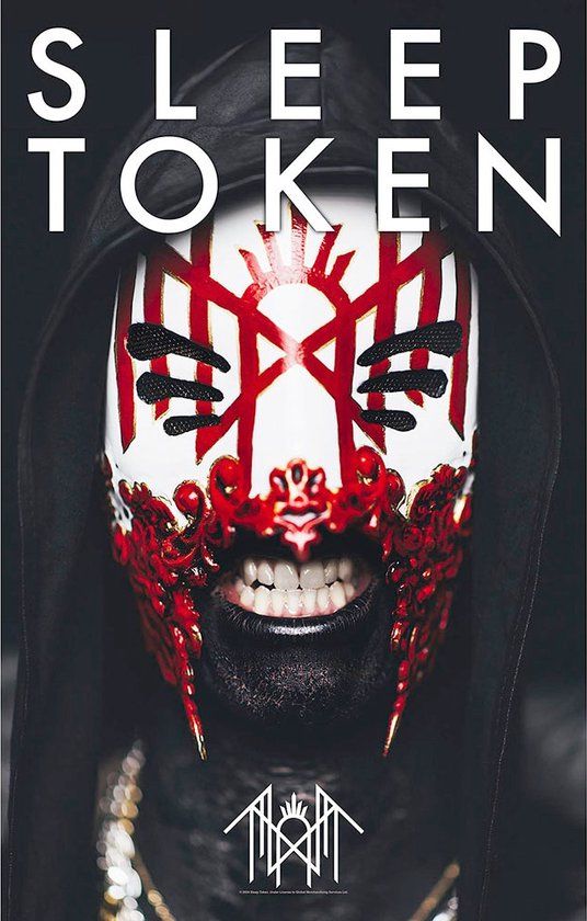 Sleep Token Vessel Mask Unisex Vlag - meerkleurig - Standard