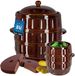 KOTARBAU® Fermentatiepot 25L - Zuurkoolpot met Deksel & Fermentatiegewichten Keramische Fermentatiepot - Steengoed - Bruin