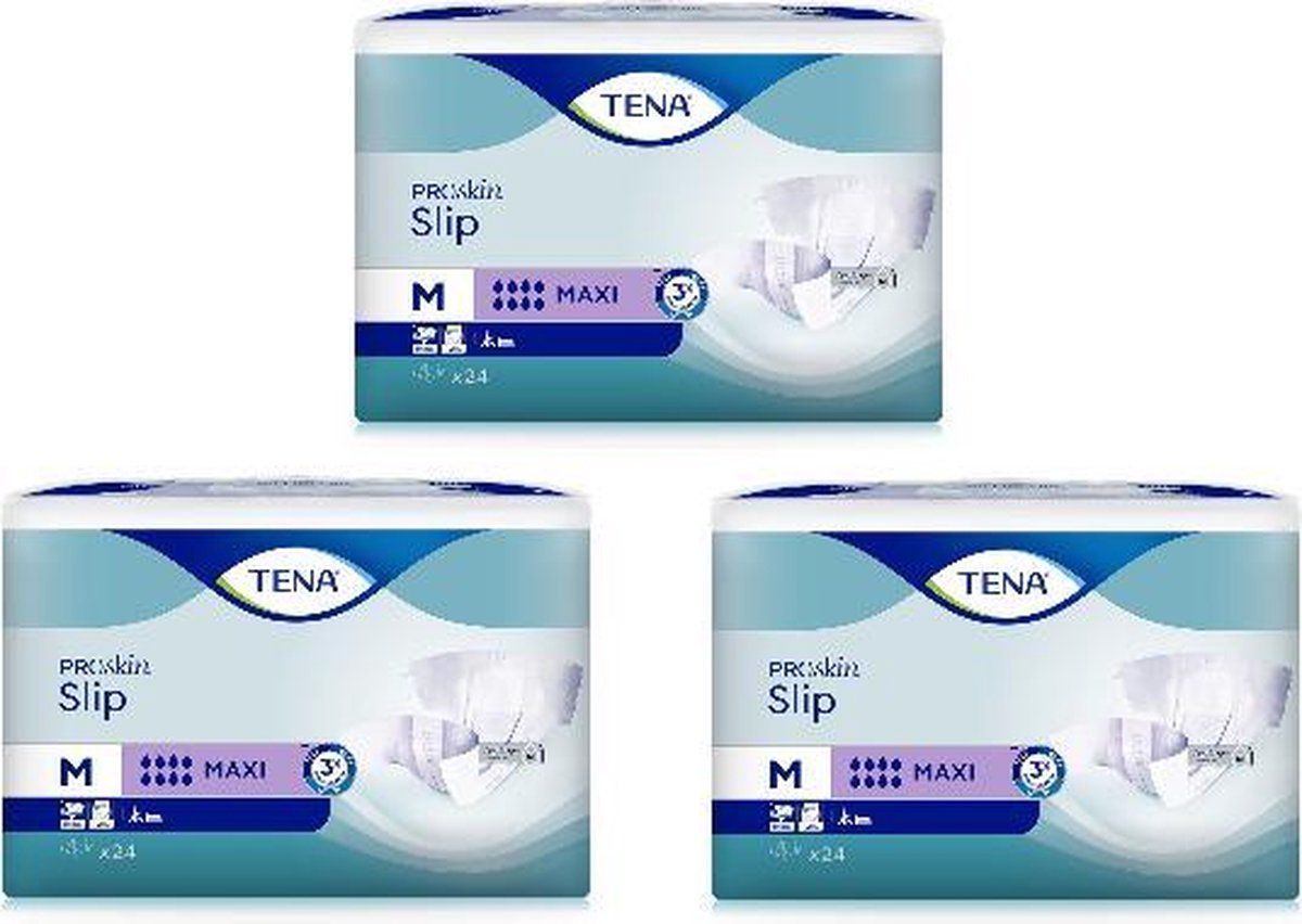 Tena Slip Maxi Medium - Karton van 72 kleefluiers