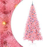 vidaXL - Sapin de Noël - Rose - 240 cm - PVC