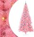 vidaXL - Sapin de Noël - Rose - 240 cm - PVC