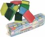 Merkloos / Sans marque Edco Eindhoven Bv Schuursponsjes - 40 stuks - multicolor - 9 x 6 x 3 cm
