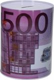Merkloos / Sans marque Humbert Und Brandt Gmbh Spaarpot 500 euro - metaal/blik - biljet - 8 x 11 cm - munten - sparen