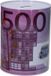 Merkloos / Sans marque Humbert Und Brandt Gmbh Spaarpot 500 euro - metaal/blik - biljet - 8 x 11 cm - munten - sparen