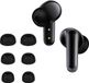 kwmobile 6x cover voor in-ear oortjes geschikt voor Anker Soundcore P40i / Soundcore P20i - Vervangende oordopjes van siliconen in zwart - 3 maten