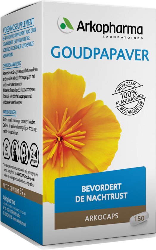 Arkocaps Goudpapaver Capsules 150st