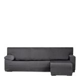 Eysa Light Bankhoes voor chaise longue Mini, met korte arm rechts, vooraan, antraciet