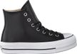 Converse Chuck Taylor All Star Lift Hi Sneakers Dames - Leren Sneaker - Zwart