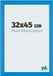 Your Decoration - Cadre photo 32x45 cm - MDF - Bleu clair - Mura