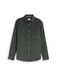 Tom Tailor Corduroyhemd met normale pasvorm en borstzak - Maat M - Darkest Olive