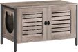 Merkloos / Sans marque Holland Connections Kattenbak ombouw - Kattenkast - Kattenhuis - Kattenhok meubel - 80x45x50 Cm - Hout - Bruin