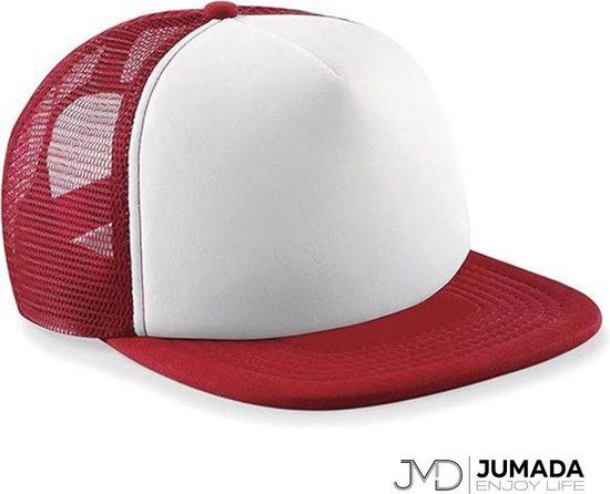 Jumada's Truckers Cap (Junior) - Red/White - Unisex