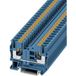 Phoenix Contact 3211819 Borne de passage 8.2 mm Connexion rapide Bleu 1 pièce