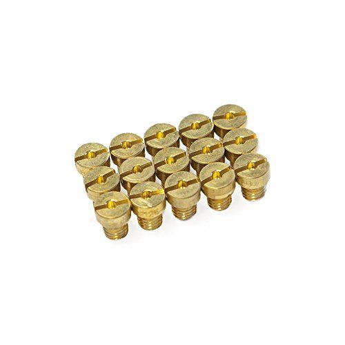 Hoofdmondstukset Maxtuned Hoofdmondstukset voor Dellorto carburateur M5 - maat 60-130 (set maxi, 15 stuks)