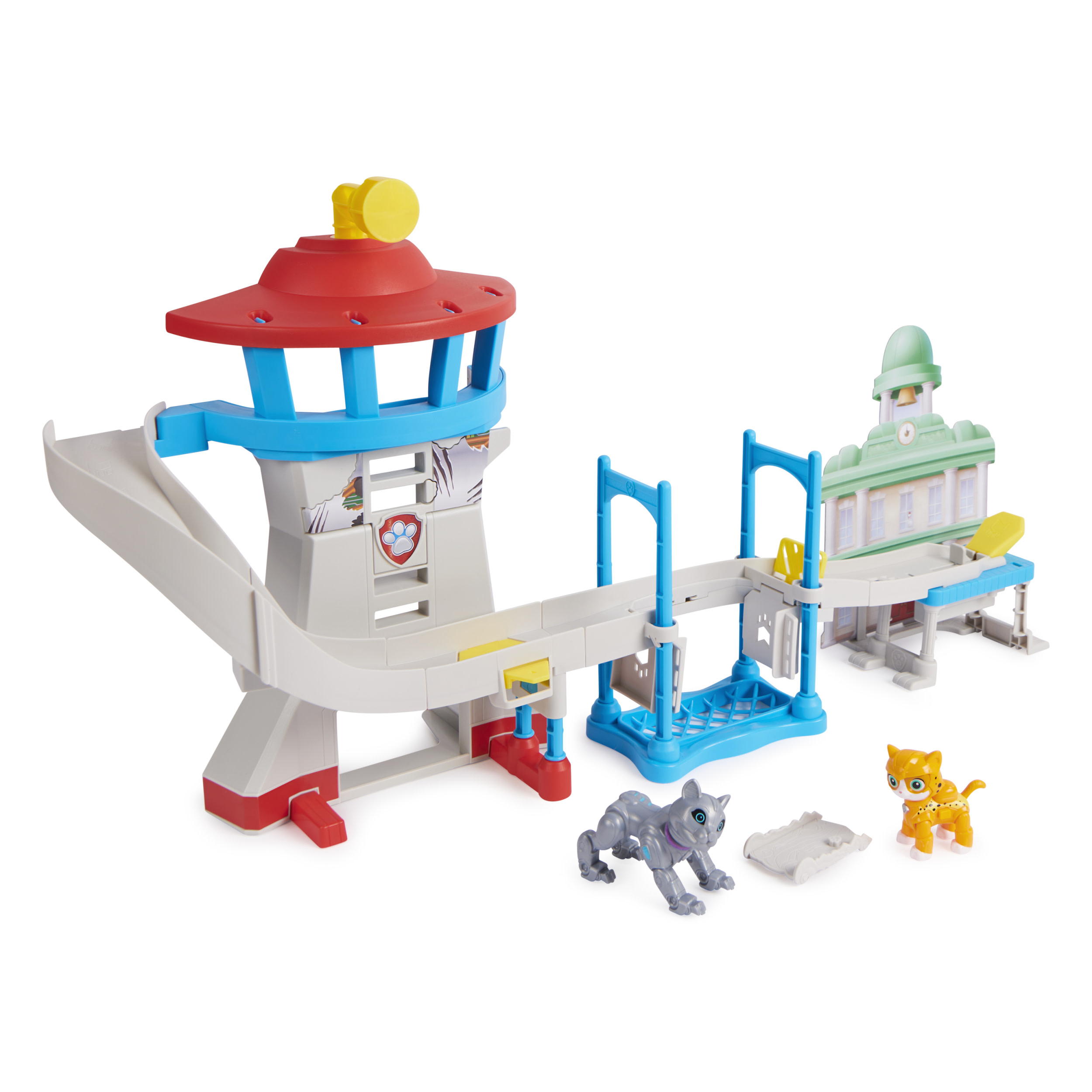 Spin Master PAW Patrol Cat Pack - Avonturenbaai-speelset met uitkijktoren en 2 PAW Patrol-actiefiguren