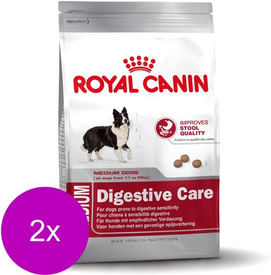 Royal Canin Shn Medium Digestive Care - Hondenvoer - 2 x 3 kg