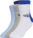 Adidas Linear Korte Sokken 5 Eenheden Veelkleurig EU 22-24 Kinderen